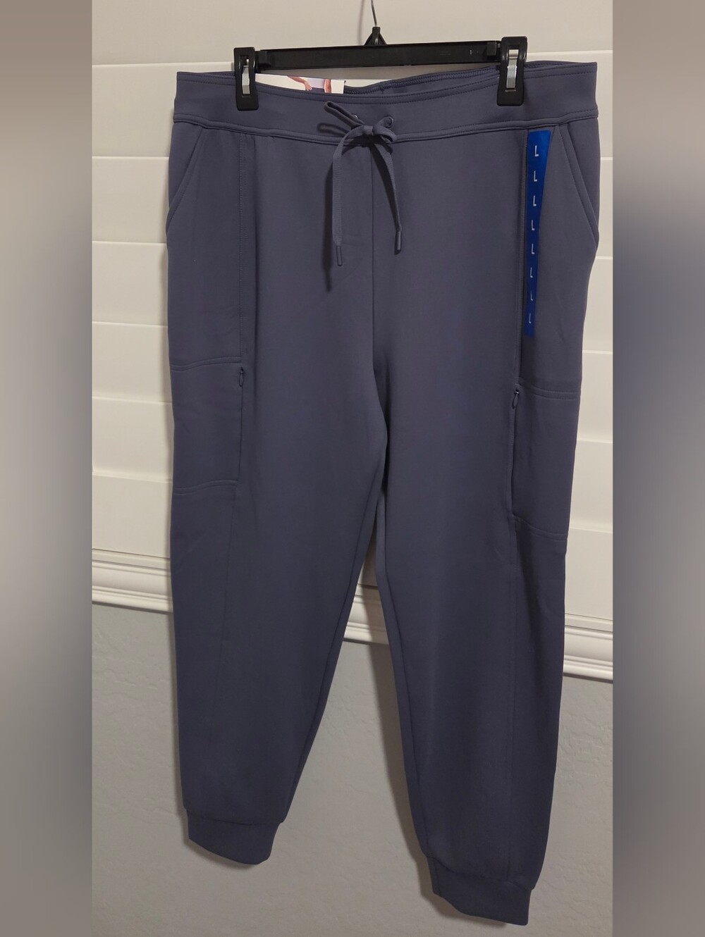 Women's Drawstring Performance Jogger Pants - Slate Blue
